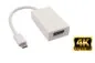 Preview: DINIC Adapter USB 3.2 Typ C Stecker/DisplayPort Buchse 4k bei 60Hz